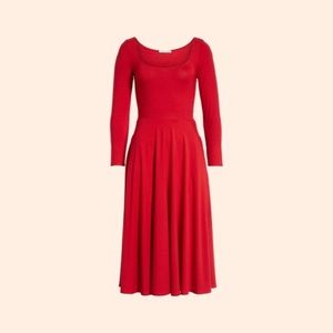 Reformation Lou Dress (Cherry)